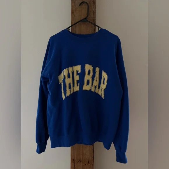 THE BAR CREWNECK // REVERSIBLE - Picture 1 of 2